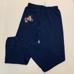 Vintage 90s Mickey Mouse Sweatpants